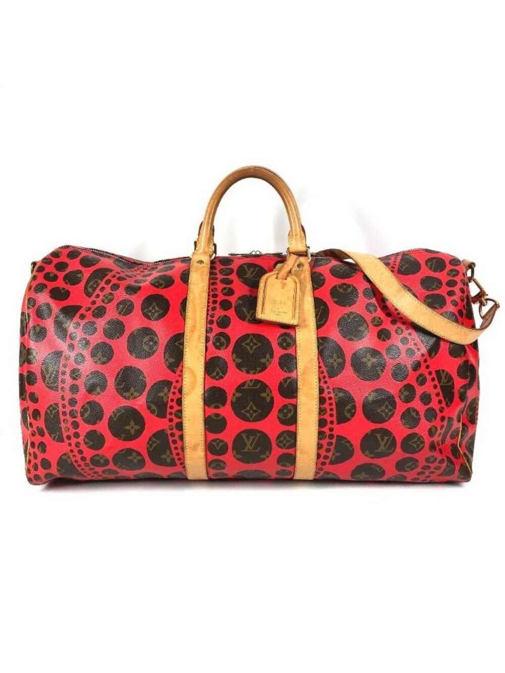 Louis Vuitton Boston Bag Keepall Bandouliere 55 Monogram Canvas
